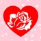 With this app, you can create your own love messages Greeting cards