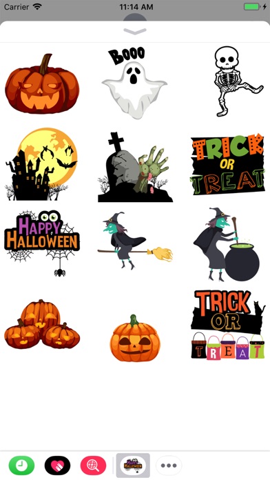 Stickers Halloween Animated screenshot 2