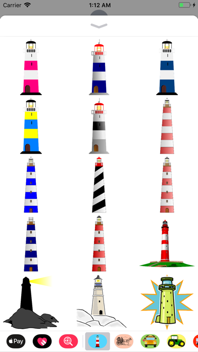 Lighthouse Stickers screenshot 2