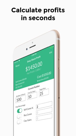 Easy Stock Profit Calculator(圖1)-速報App
