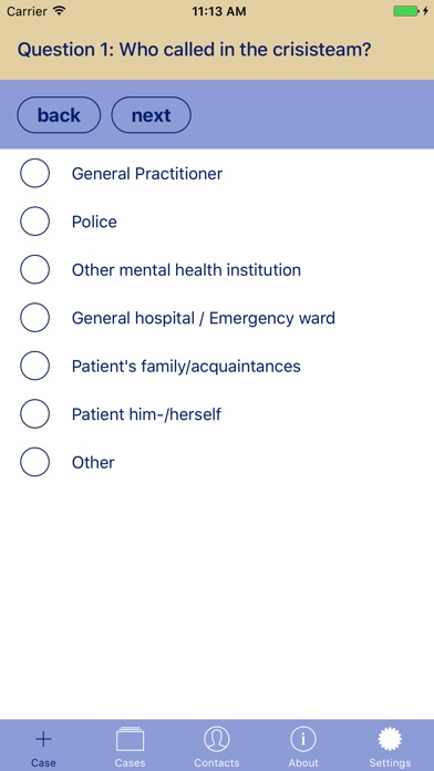 Checklist Risico Crisisdienst screenshot 3