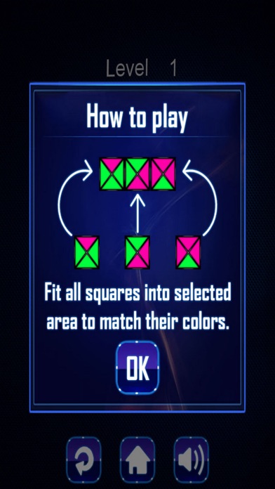 Square Side Color Puzzle PRO screenshot 2