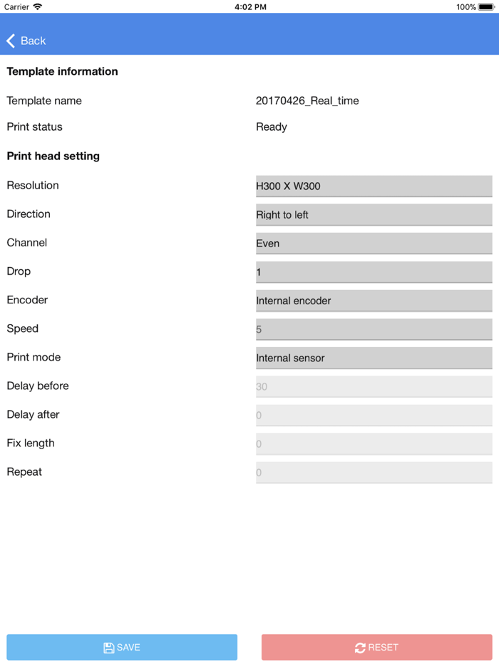 MSSC Smart-Jet Printer