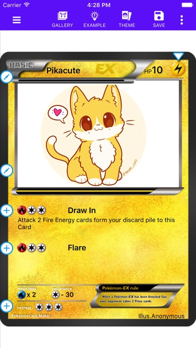 Card Maker Creator For Pokemon Apprecs