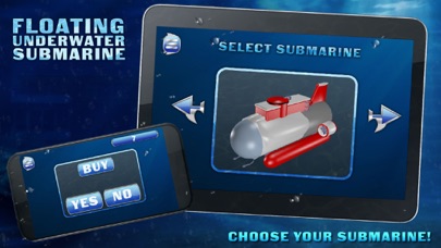 Floating Underwater Submarine screenshot 3