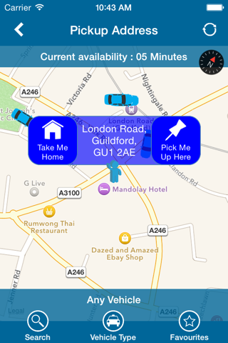 GM Cars Private Hire Guildford screenshot 2