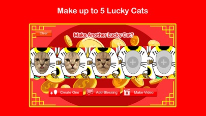 Videomoji Lucky Cats screenshot 3