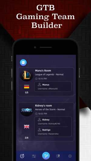 GTB - Gaming Team Builder(圖1)-速報App