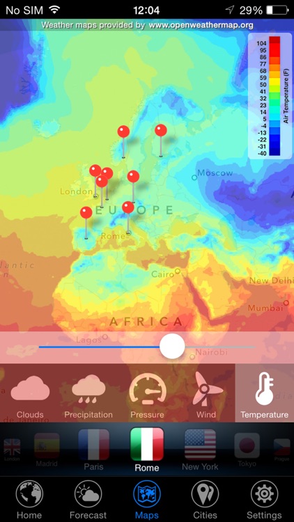 3D Earth ° - Weather Forecast screenshot-4
