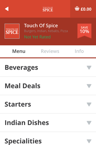 Touch Of Spice screenshot 3