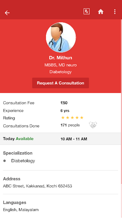 BookMyConsult: Doctor on Phone screenshot 3