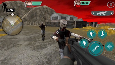 Deadly City Zombie Shooting 3D screenshot 3