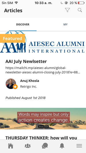 AlumNet - AIESEC(圖5)-速報App