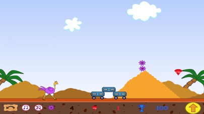 Ostrich game runner screenshot 2