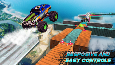 Monster Truck Stunt Racing mtd screenshot 3