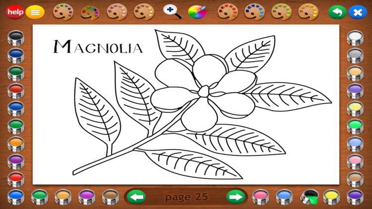 Coloring Book 4: Plants screenshot-6