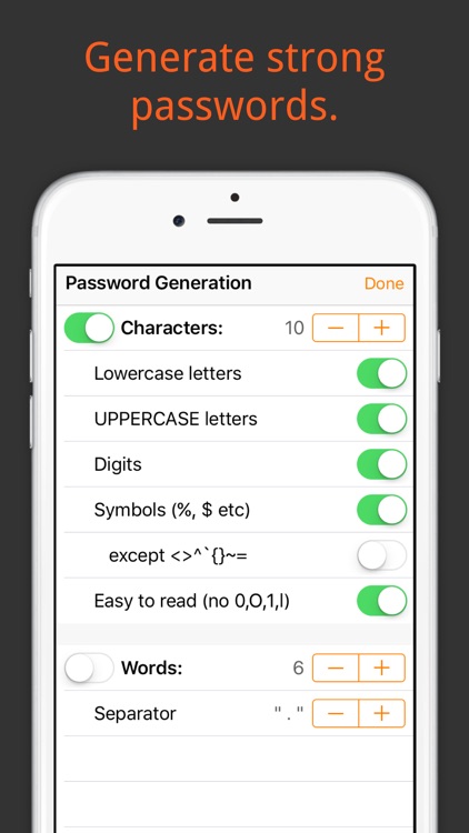 SamuraiSafe - Password Manager screenshot-3