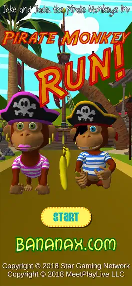 Game screenshot Pirate Monkey Run! mod apk