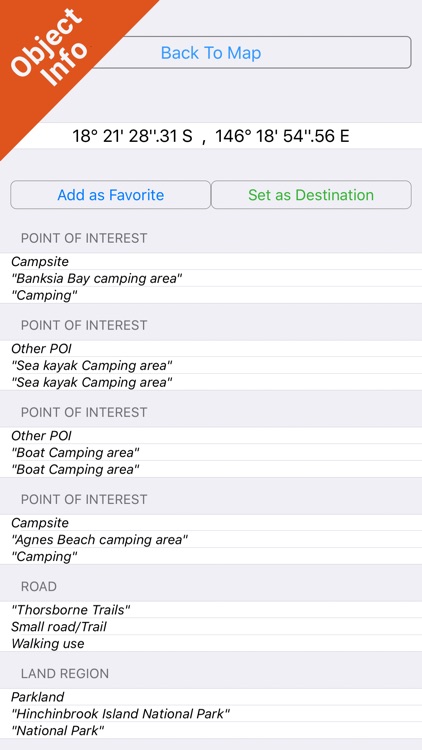 Hinchinbrook Island  NP GPS map with guide