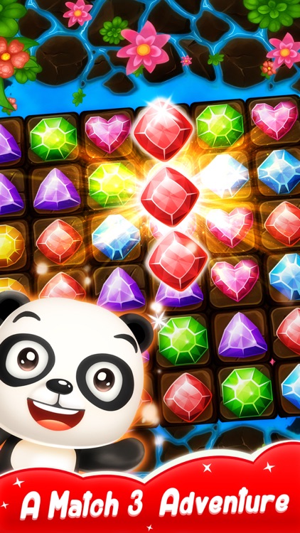 Panda Gems - Match 3 Game