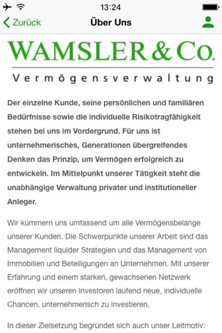 Wamsler Vermoegensverwaltung screenshot 2