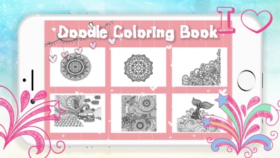 How to cancel & delete Doodle Art Coloring Book for Adult from iphone & ipad 2