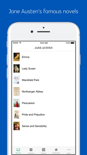 Jane Austen's novels - sync transcript, audio(圖1)-速報App