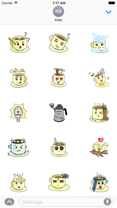 A Cup of Coffee Emoji Sticker screenshot 2