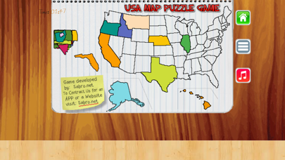 How to cancel & delete USA MAP 50 States Puzzle Game from iphone & ipad 2