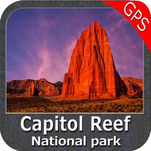 Capitol Reef National Park - GPS Map Navigator