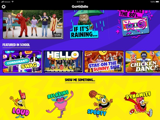 Gonoodle Apprecs