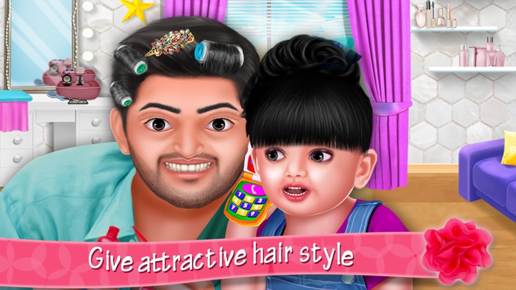 Aadhya's Spa Makeover Day With Daddy