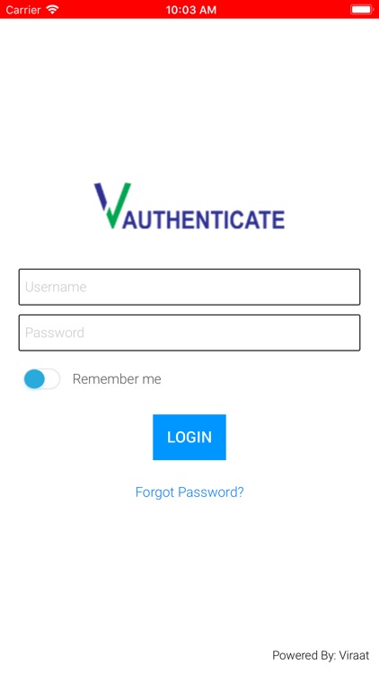 VAuthenticate Visitor