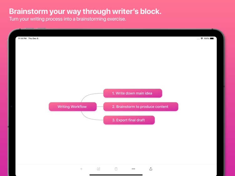 WriteMapper 2: Mind Map (iPad)