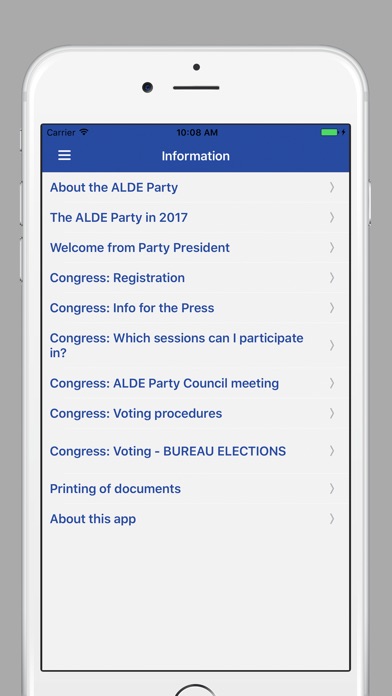 ALDE Party Congress, Amsterdam screenshot 4