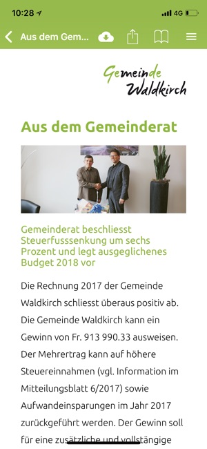 Waldkirch Mitteilungen(圖4)-速報App