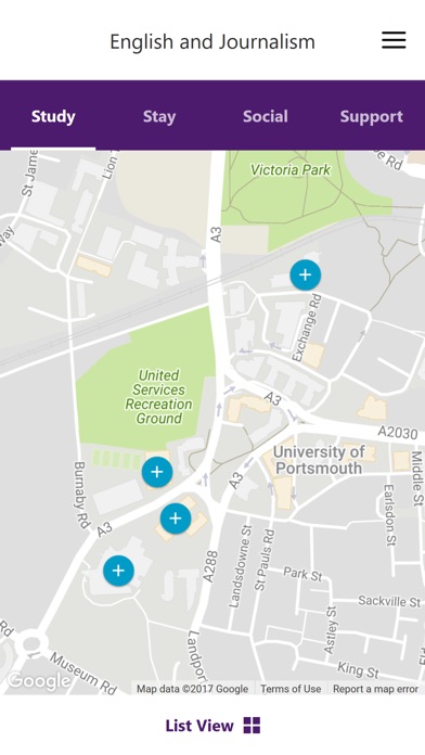 Uni of Portsmouth Virtual Tour screenshot 3
