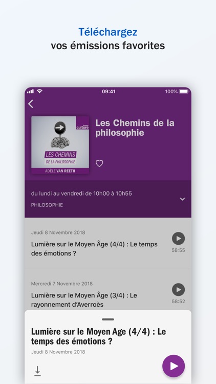 Radio France - direct, podcast screenshot-5