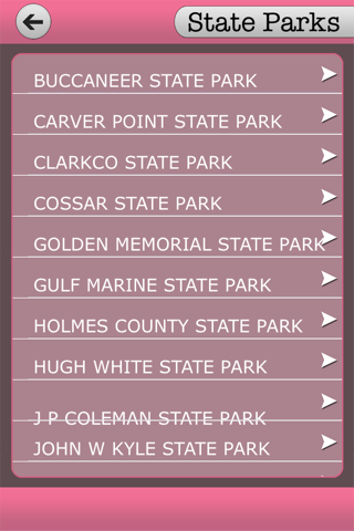 Mississippi State Parks Guide screenshot 4