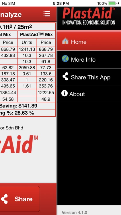 PlastAid-Plastering Calculator screenshot-3