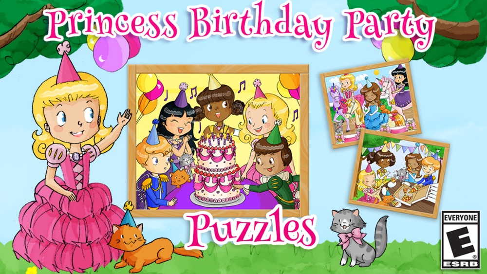 Princess Birthday Puzzles