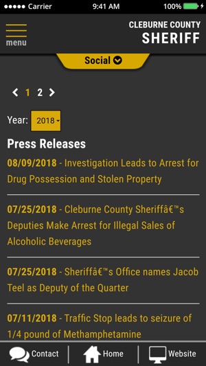 Cleburne County Sheriff AR(圖4)-速報App