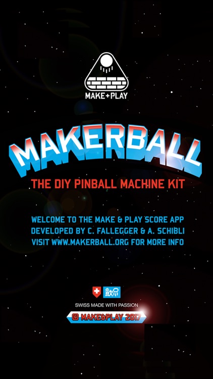 Makerball Score App