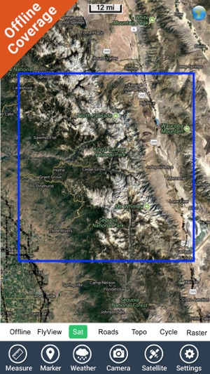 Sequoia - Kings National Park gps and outdoor map(圖5)-速報App