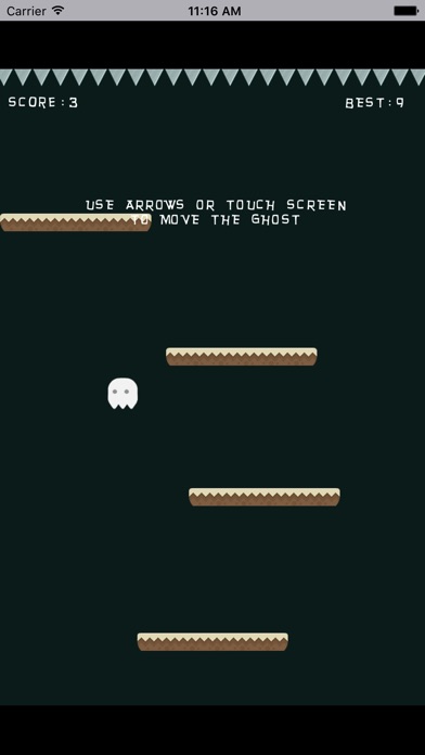 幽灵下降逃生 - 惊险刺激的冒险小游戏 screenshot 3