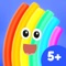 Oh dear, Rudi the Rainbow lost his colors