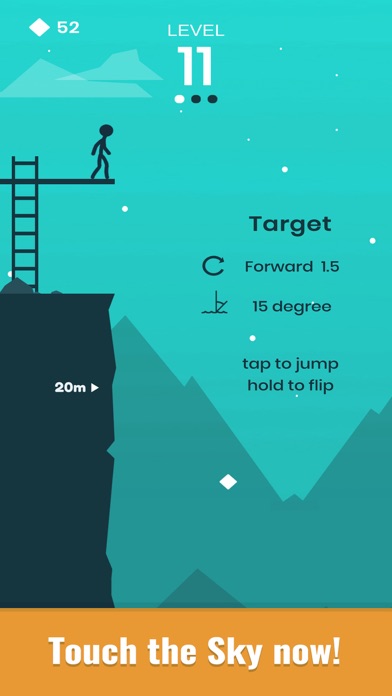 Stickman Cliff Flip Diving screenshot 4