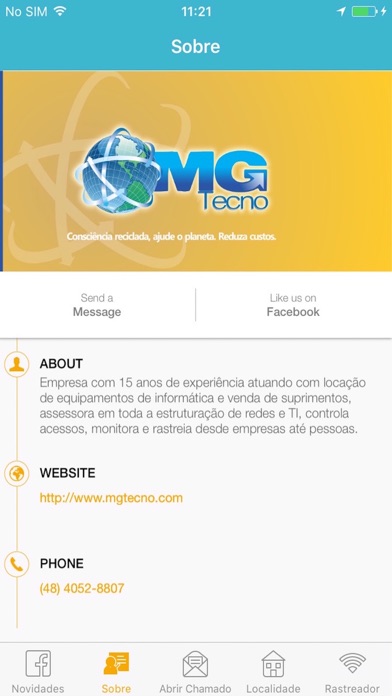 MG Tecno Locações e Sistemas screenshot 3