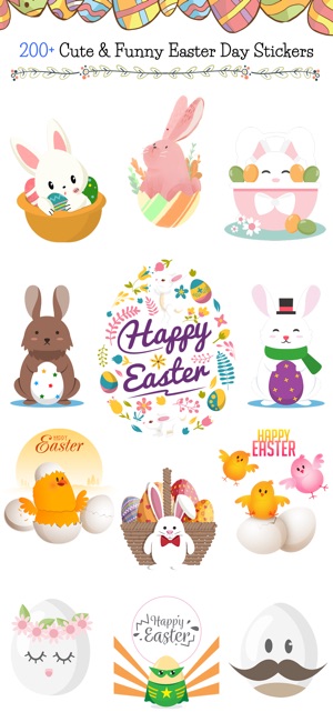 Cute & Funny Happy Easter Day(圖1)-速報App