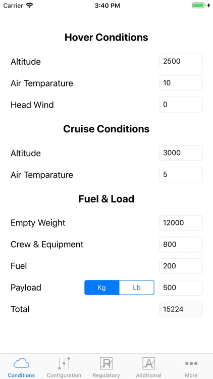 AS-532 Performance Planner